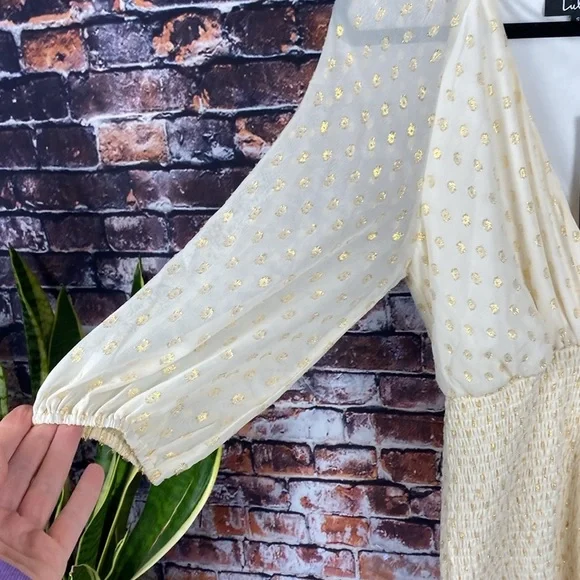 Lulu's Cream Mini Dress - Picture 12 of 13